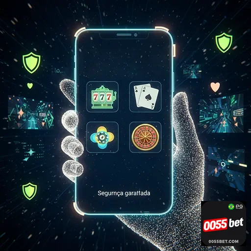 Imagem de uma pessoa jogando em casino mobile nas promoções exclusivas