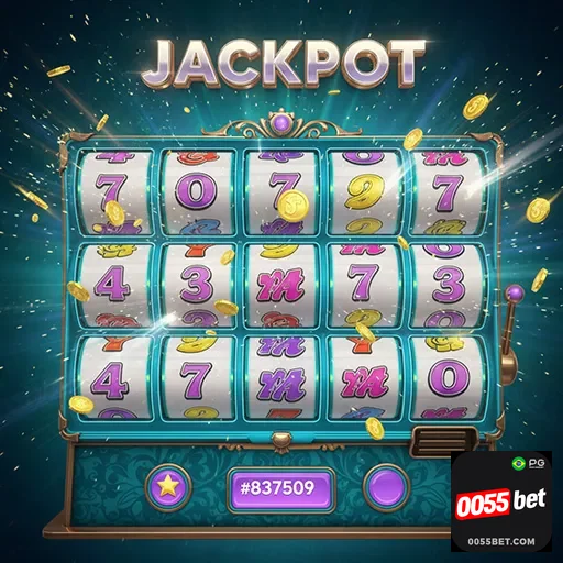 Tela de slot games na promoções regulares da 0055bet